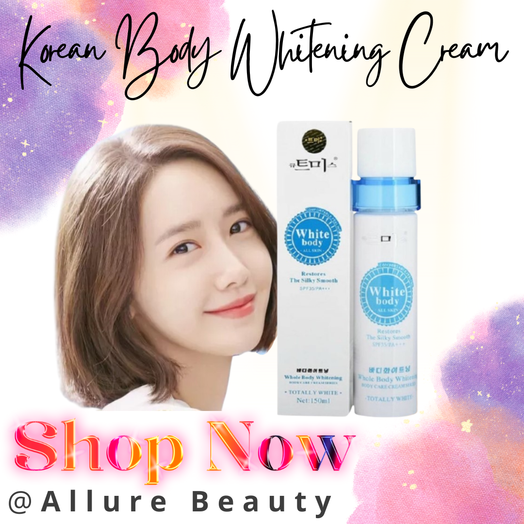 Effective Korean Body Whitening Cream plus Moisturizing Lotion