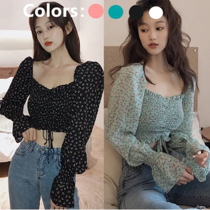 korean top blouse