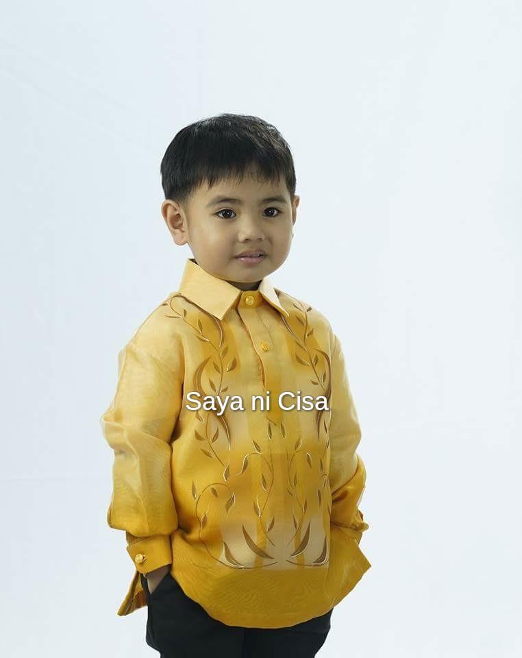 Barong tagalog for store toddlers