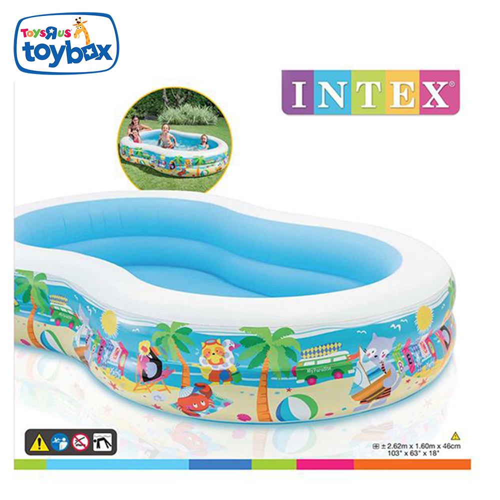 intex swim center seashore pool