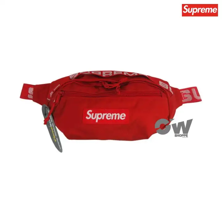 waist bag supreme ss18 red