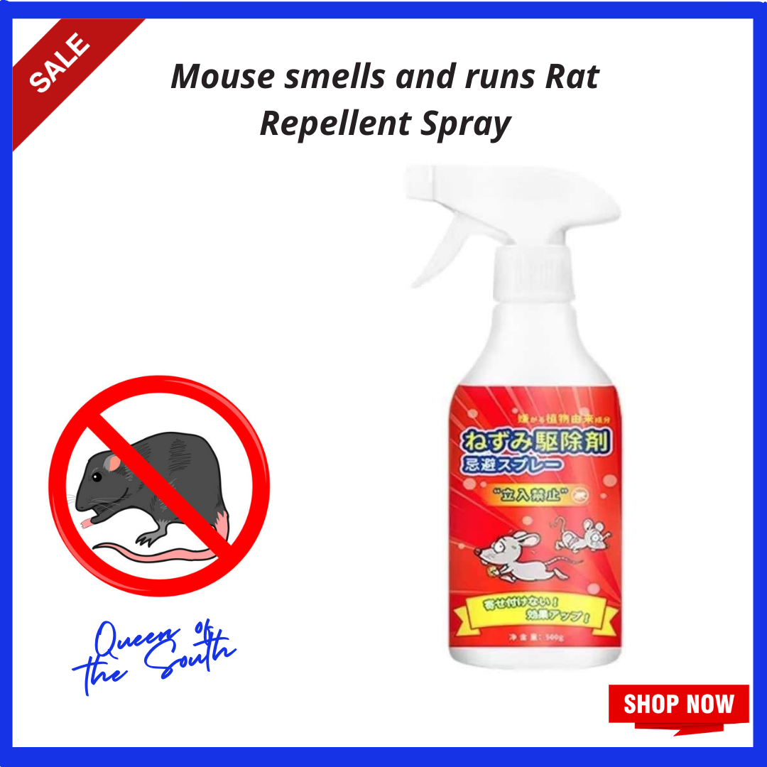 Mouse smells and runs Rat Repellent Spray Anti Rat Spray Can repel mice