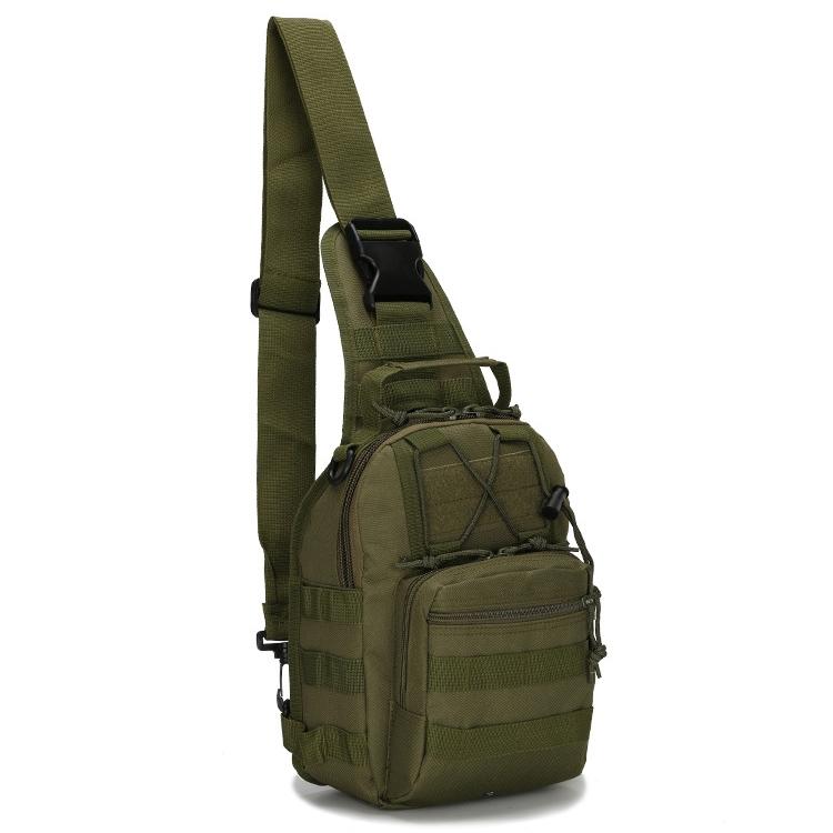 army green sling bag