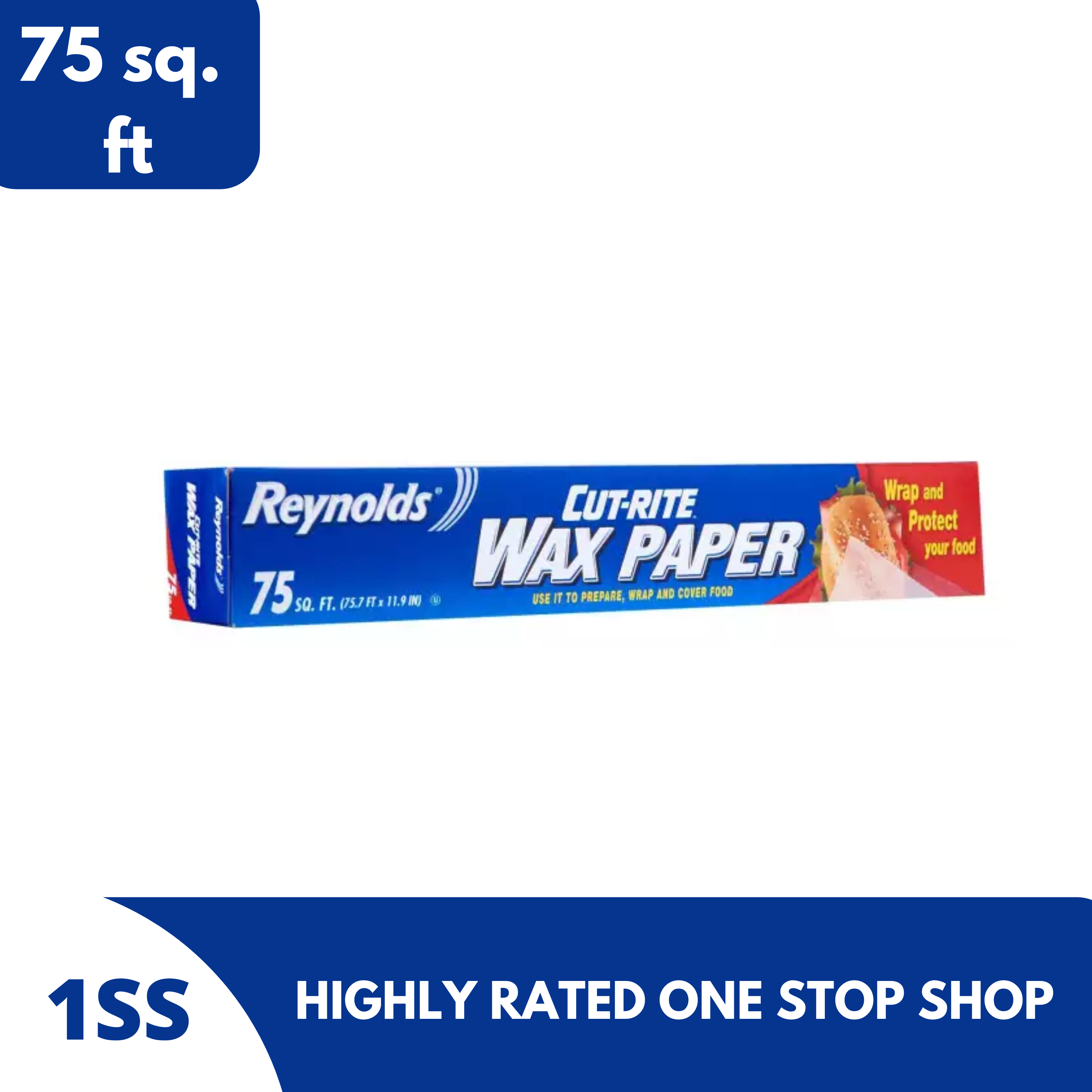 Reynolds Cut Rite Wax Paper 75sqft