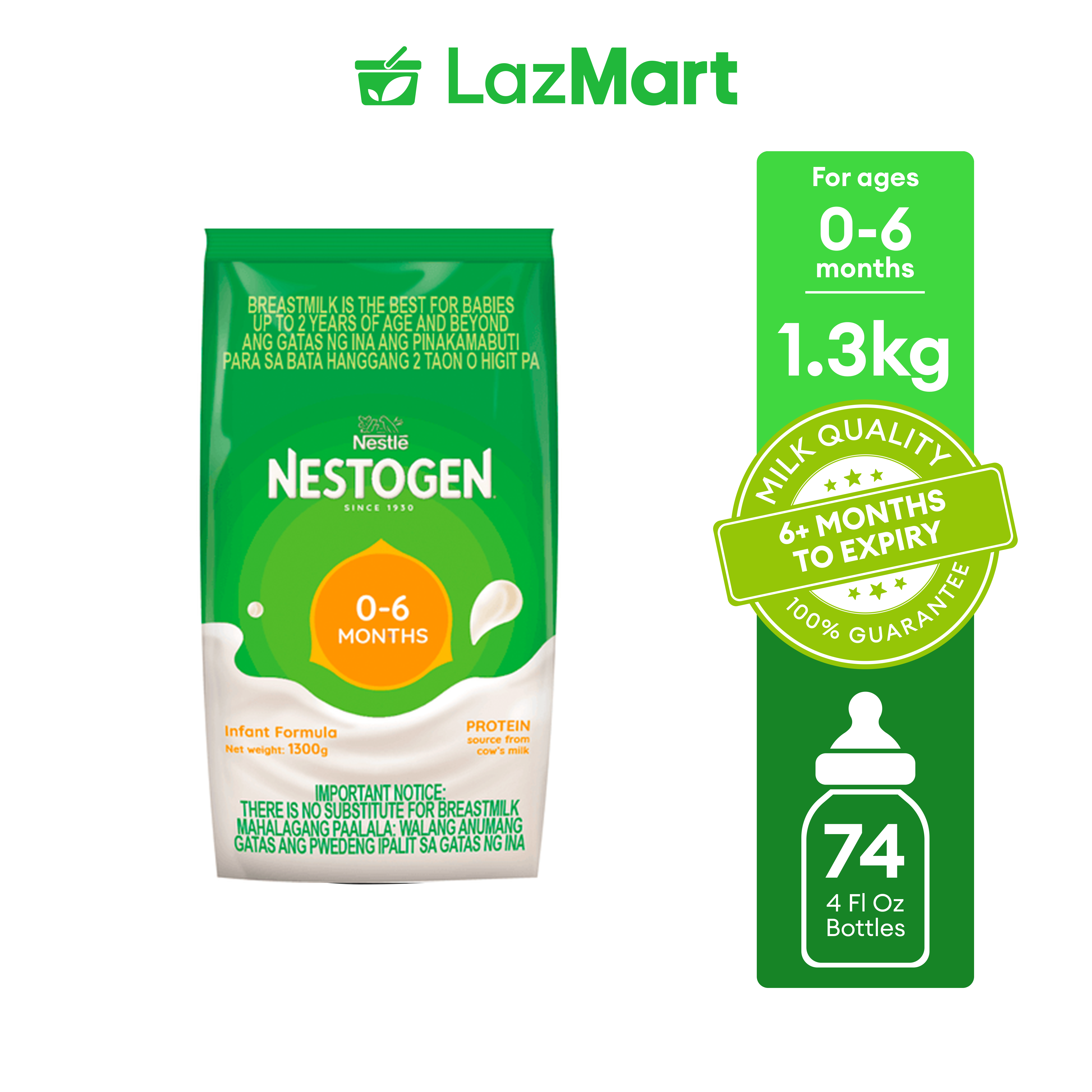 NESTOGEN Infant Formula For Children 0-6 Months Nestogen