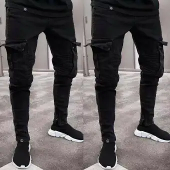 skinny motorcycle jeans mens