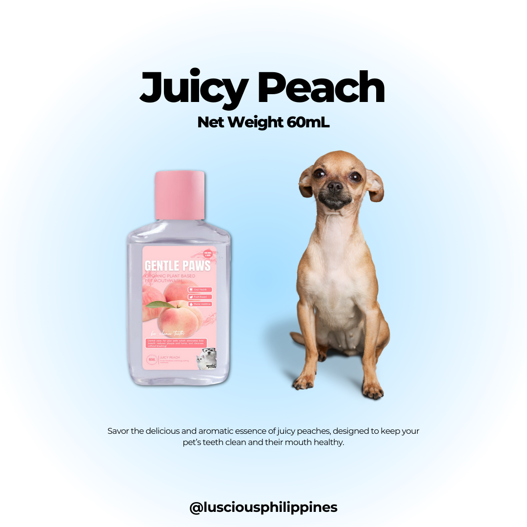 Luscious 500ml Gentle Paws Natural Organic Pet Mouthwash Oral Care Fresh Breath For Dogs and Cats Lazada PH