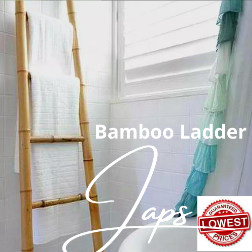 BAMBOO LADDER TOWEL RACK /TOWEL RACK / HAGDAN KAWAYAN Lazada PH