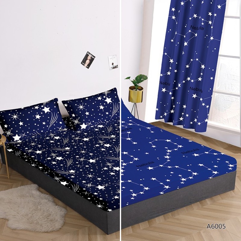 Printed Cotton Bed Sheet Set 