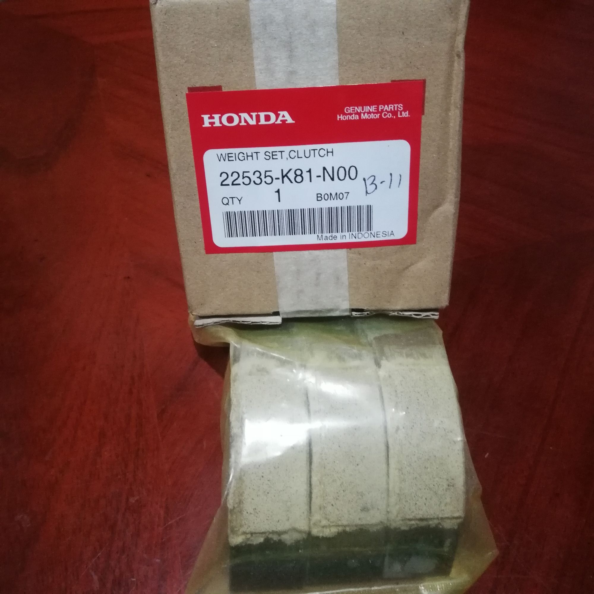 Clutch lining for Honda Beat Fi V2 Combi only Lazada PH