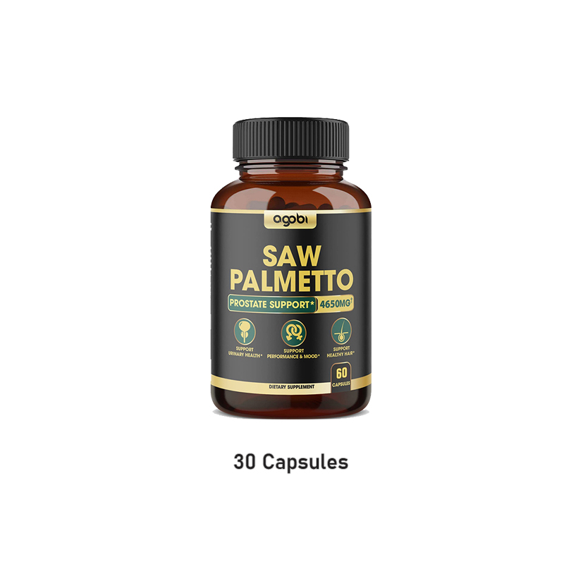 Saw Palmetto Prostate Support Supplement 8 in 1 Equivalents. 4650 mg