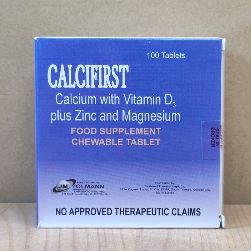 Calcifirst   Oscivit Calcium Carbonate Tablets 