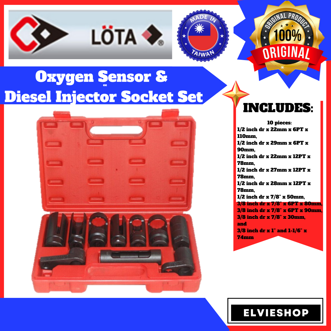 LOTA Diesel Injector and Oxygen Sensor Tool Kit Lazada PH