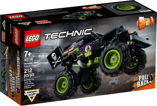 Lego Technic 42118 Monster Jam Grave Digger Lego Construction Set