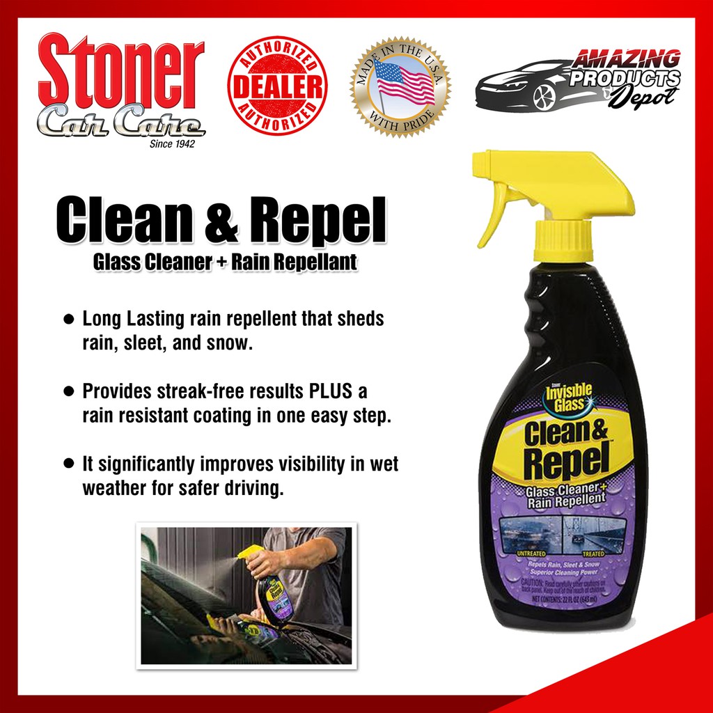 【ready Stock】 Stoner Invisible Glass Clean Repel 22oz 