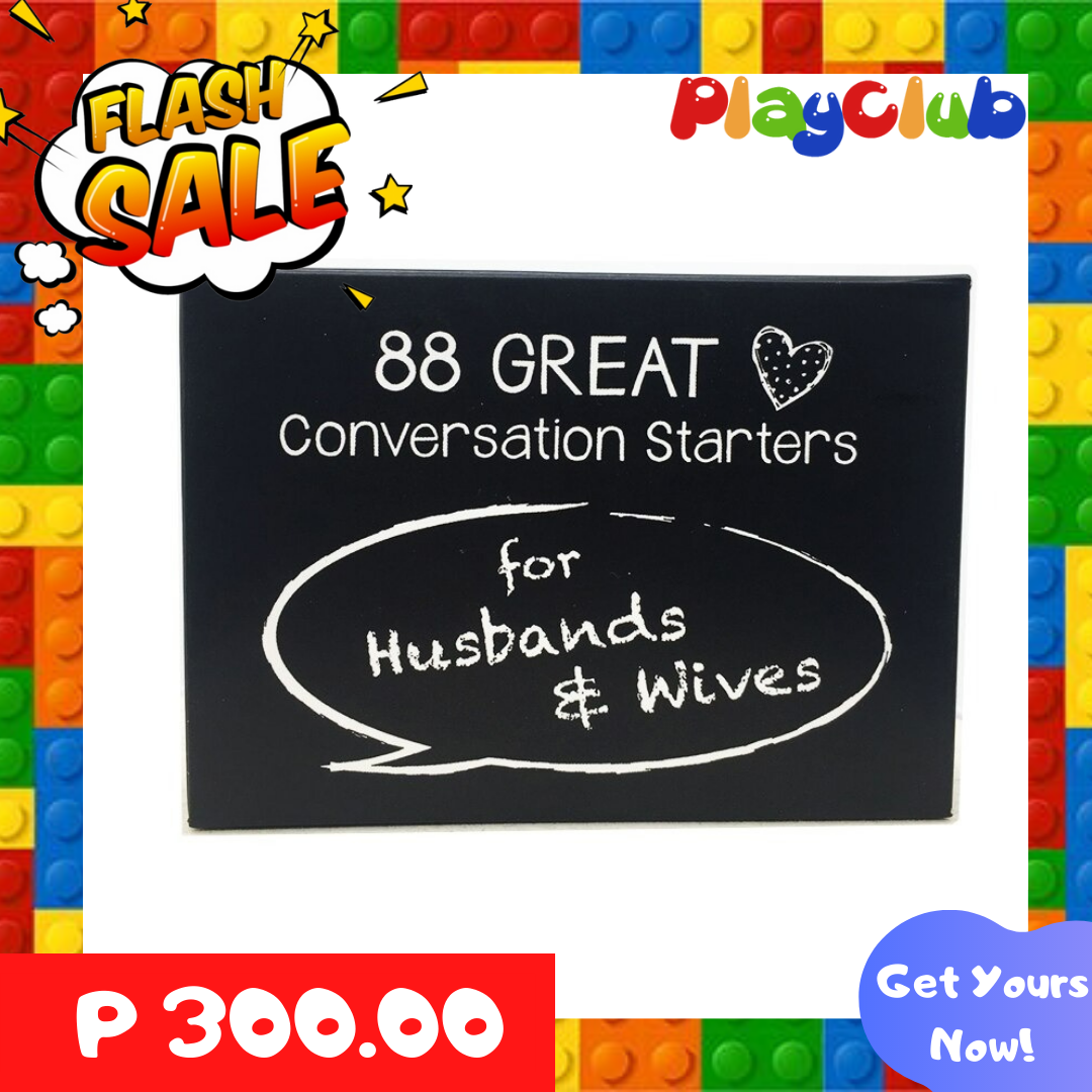 88 Great Conversation Starters for Husbands and Wives Romantic Card