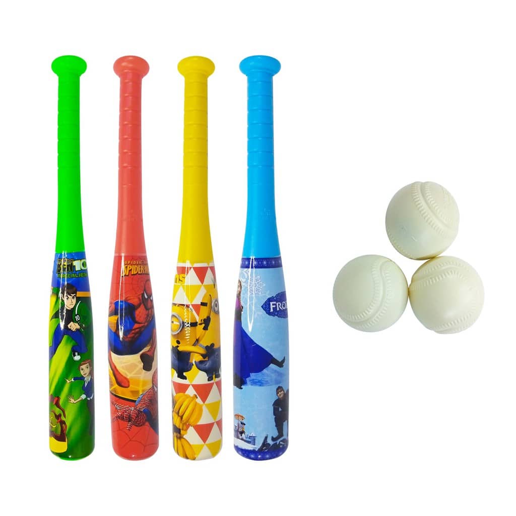 Plastic Baseball Bat and Ball for Toddlers Sports & Outdoor Toys for
