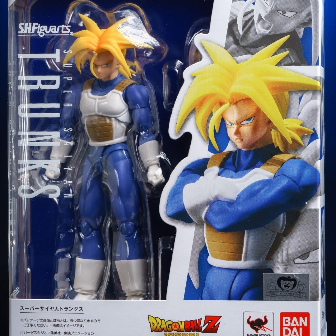 SH Figuarts Dragonball Super Saiyan Armored Trunks 6 inch action figure