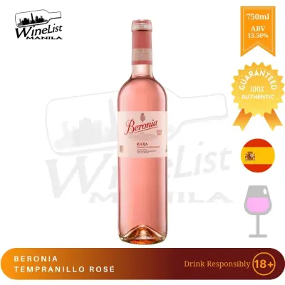 Beronia Tempranillo Rosé | Rioja, Spain | Rosé Wine 750ml