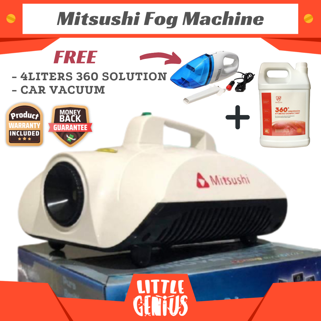 Little Genius l Heavy Duty Mitsushi Fog Machine Disinfect Machine Nano