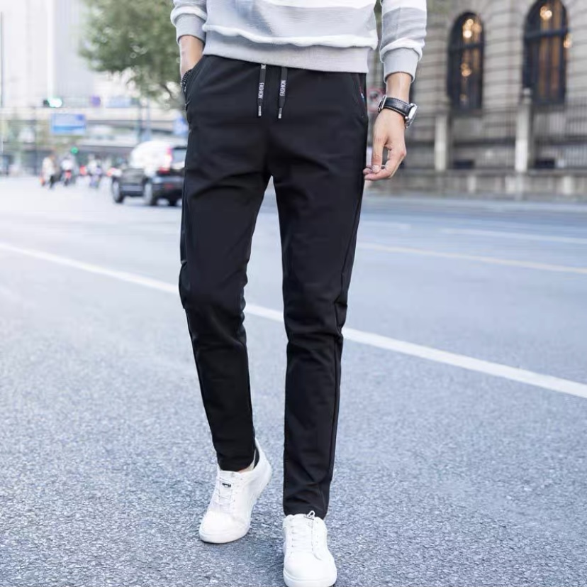Ankle Pants Mens Casual Fashion Solid Color Cargo Drawstring Pants With  Pockets Sweatpants Best Sellers - Men's Clothing - Temu