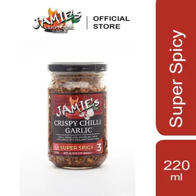 Jamie's Crispy Chilli Garlic - Super Spicy 220ml