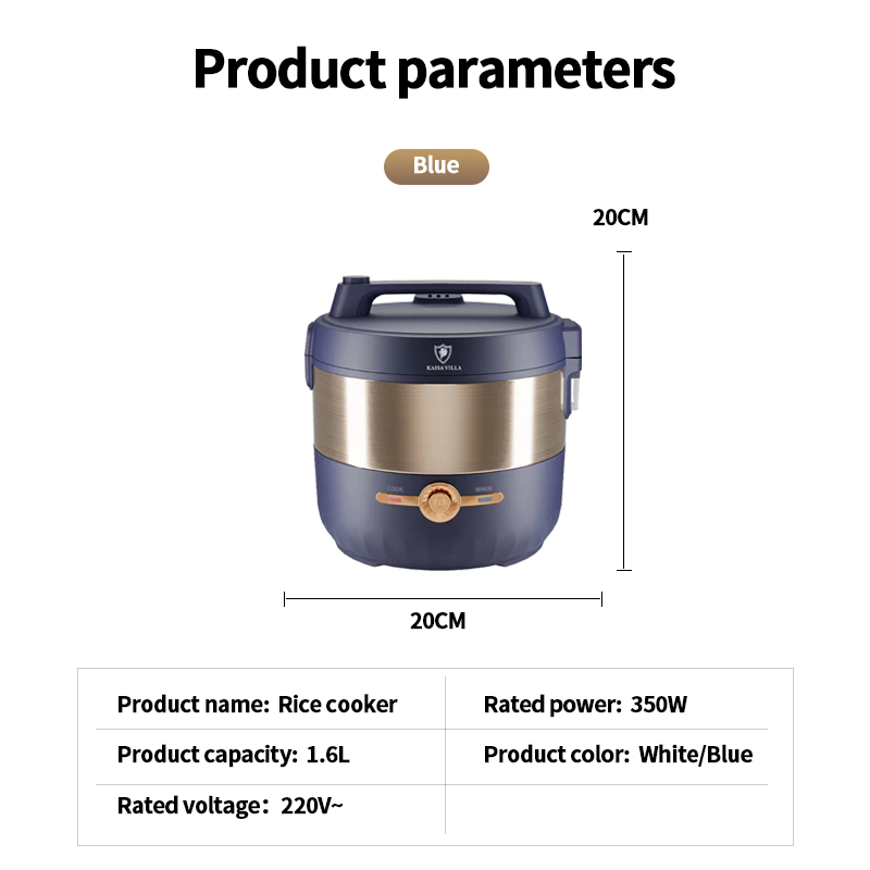 Kaisa Villa rice cooker small mini rice cooker standard rice cooker White Rice Cooker