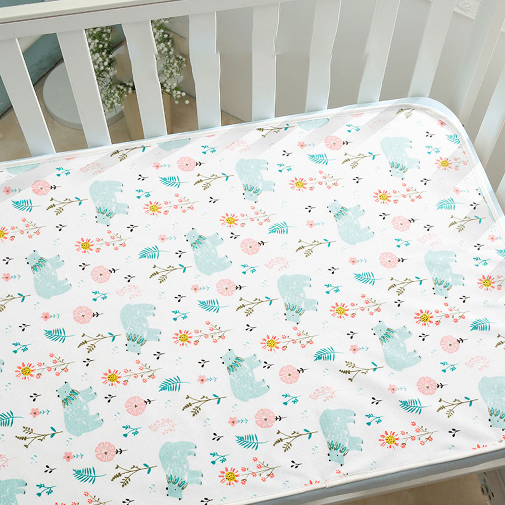 Baby Waterproof Bed Pad Bed Wetting Sheet Washable for Kids Toddler