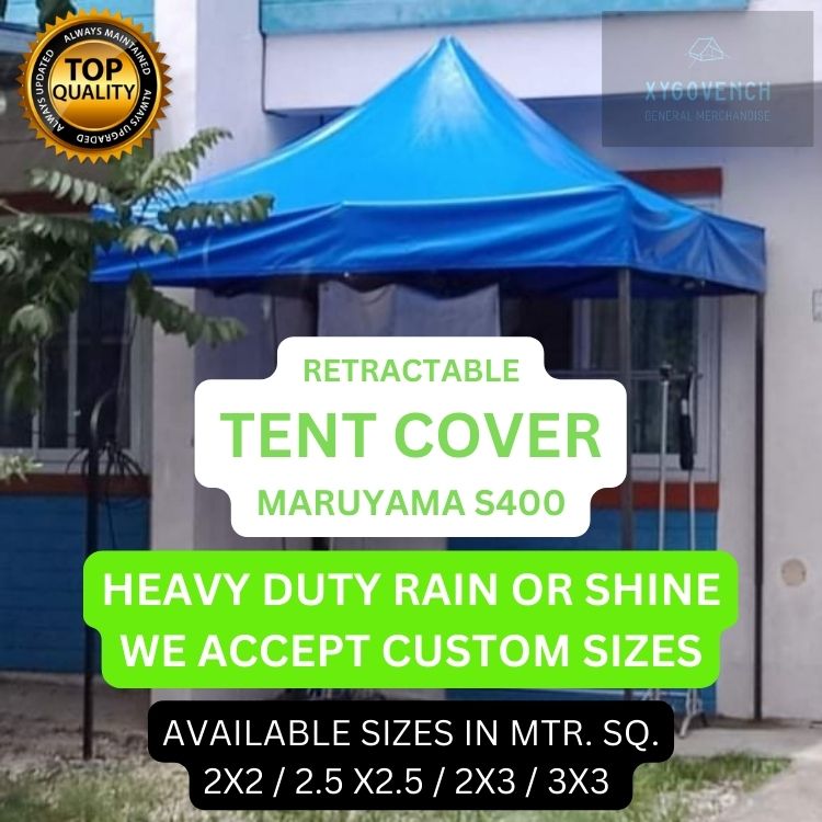 RETRACTABLE TENT COVER REPLACEMENT 2X2, 2X3, 3X3 (MARUYAMA S400) HEAVY