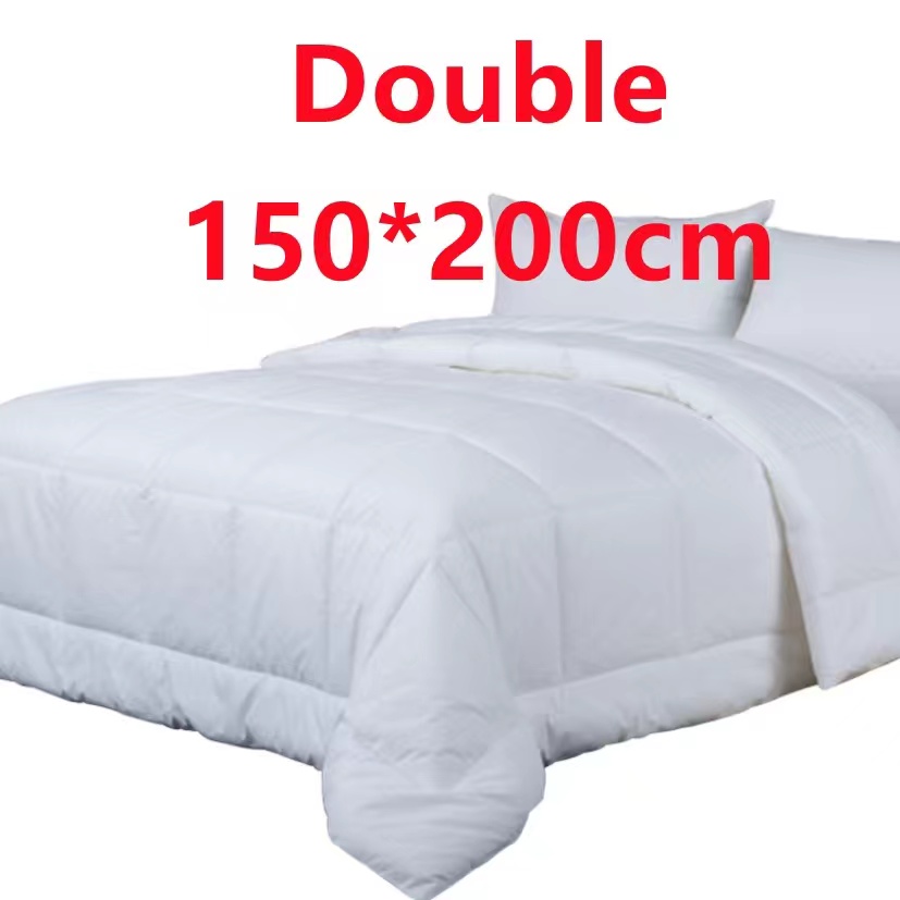 Diva Plain White Duvet Filler Comforter Hotel Comforter queen Comforter