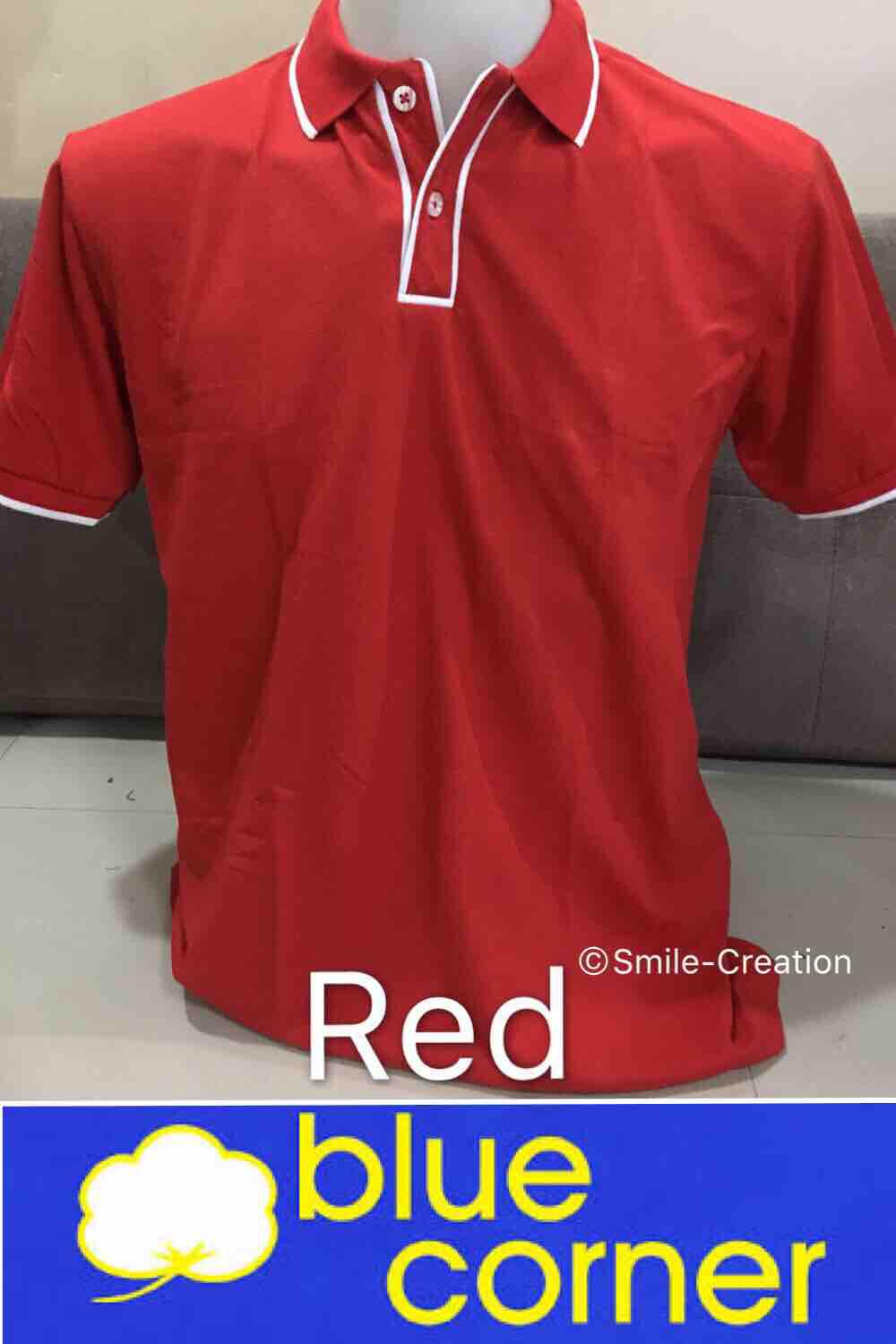 Blue Corner Men's Polo Shirt 7(Red) Lazada PH