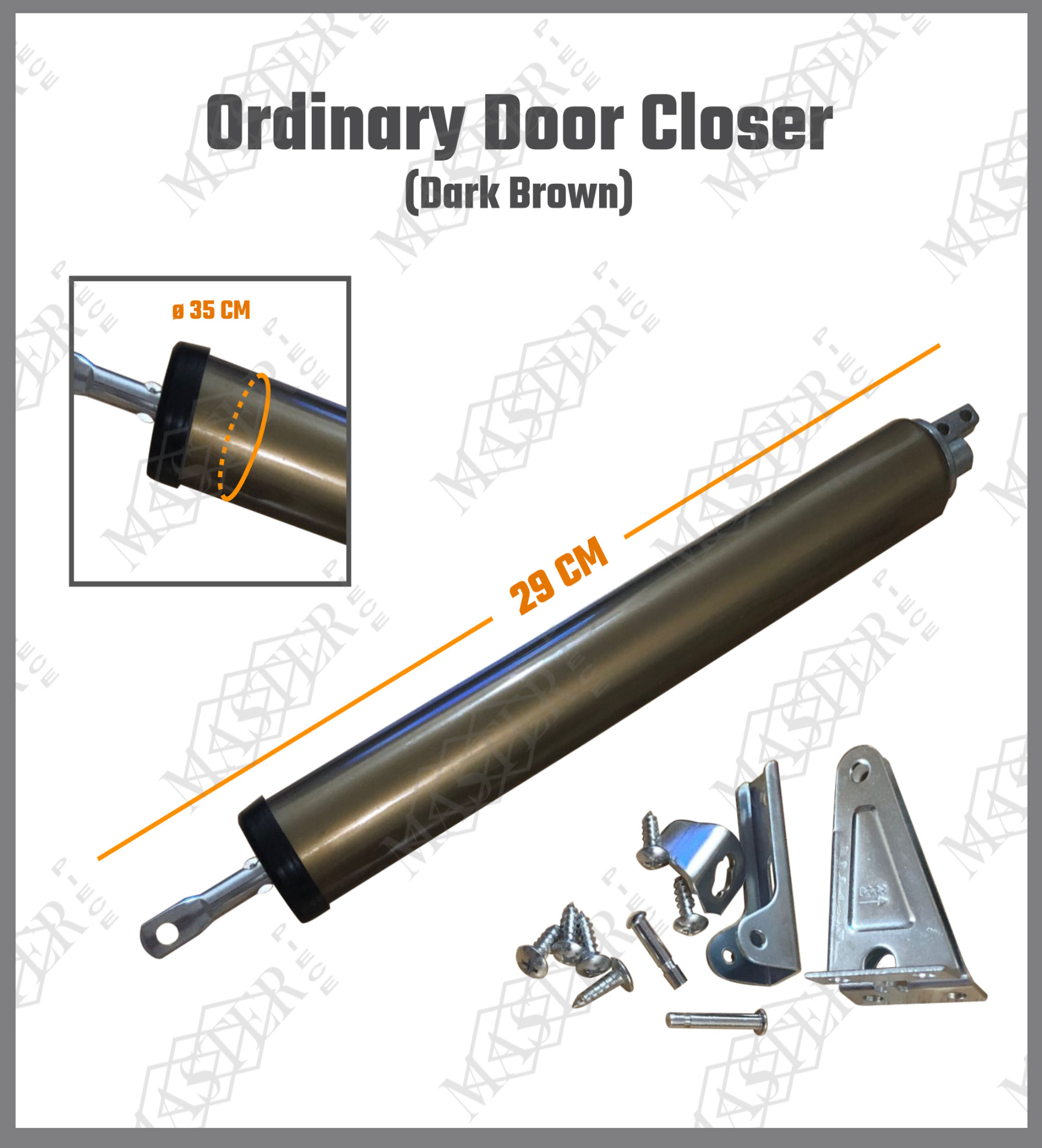 Screen Door Closer Pneumatic automatic Door Closer for Aluminum Swing