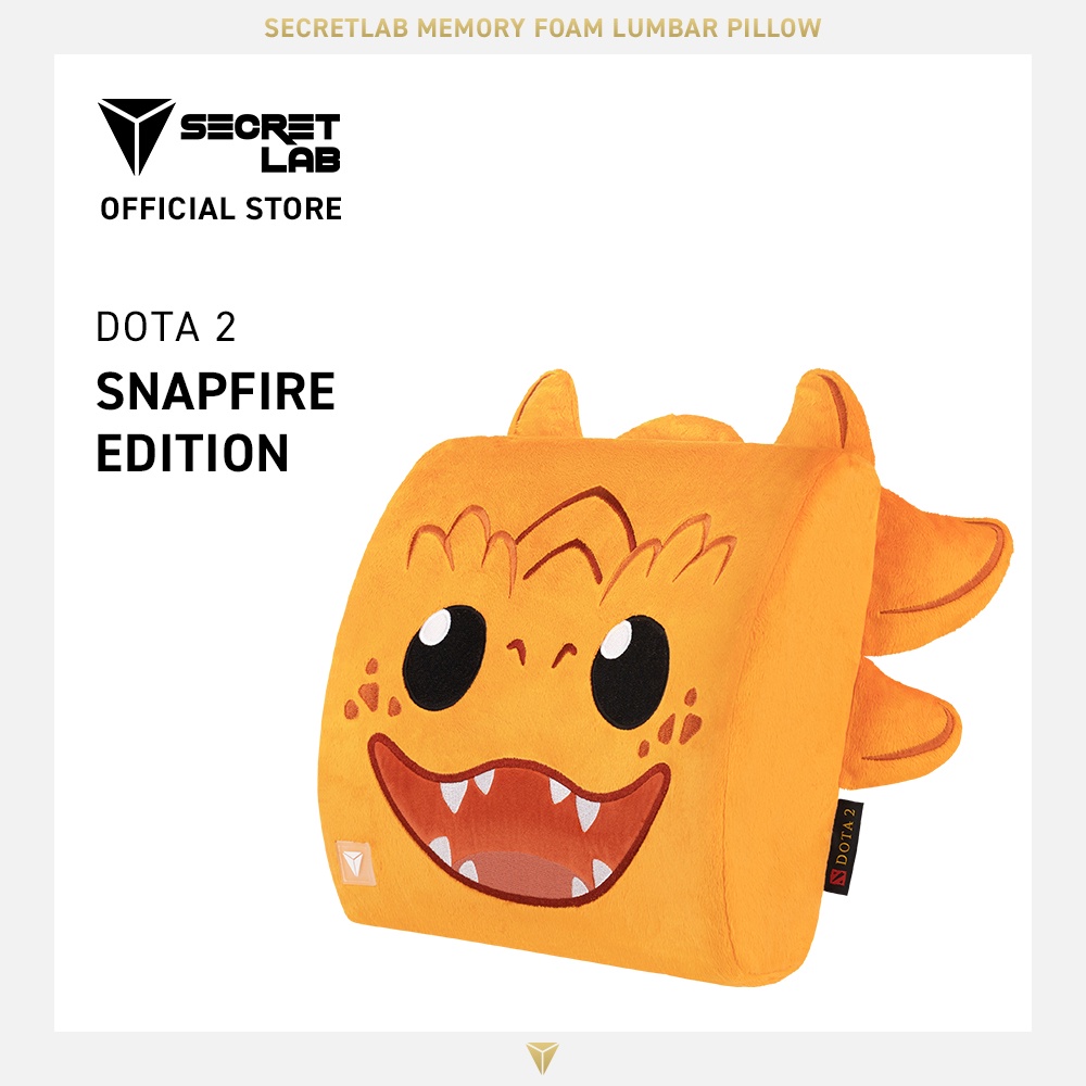 Secretlab Memory Foam Lumbar Pillow—Dota 2 Snapfire Edition Lazada PH
