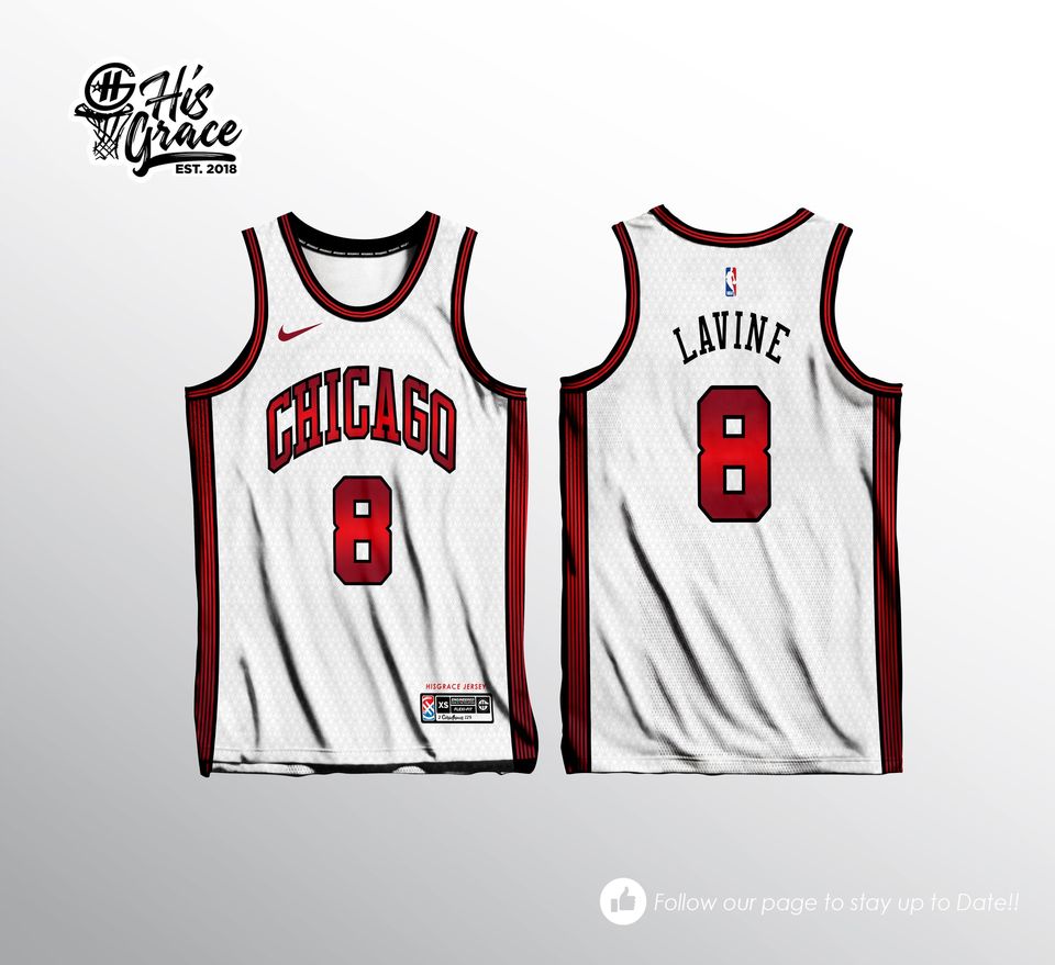 HG CHICAGO RED FULL SUBLIMATION BASKETBALL JERSEY !! CHECK OUT NOW! CL