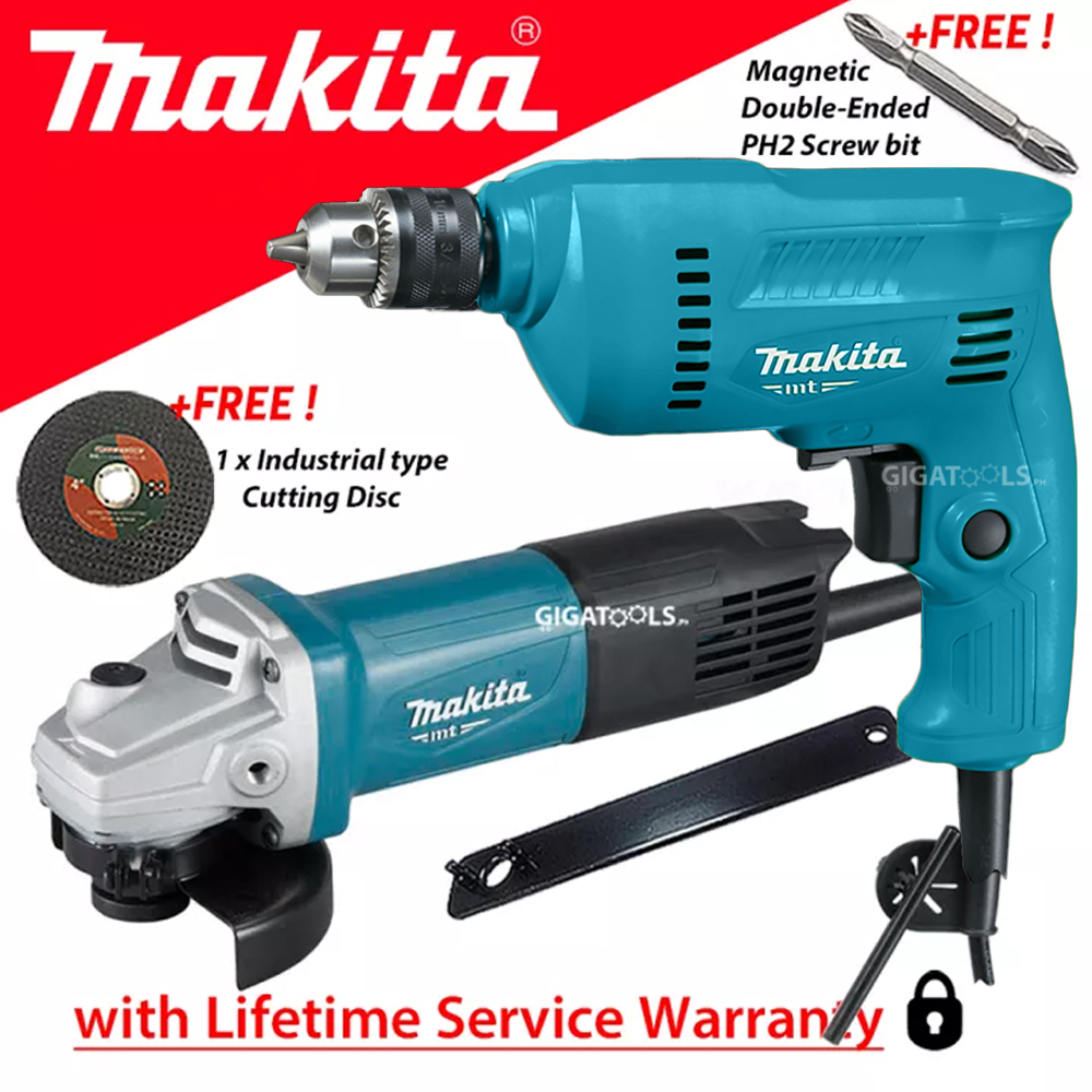 Makita Combo M9513B High Powered Angle Grinder 4