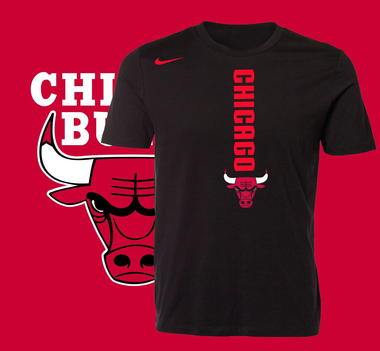 NBA Nike Chicago Bulls Shirt for Men 