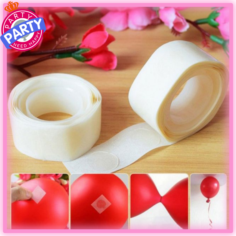 100pcs Balloons Glue Adhesive Wedding Birthday Party Decoration