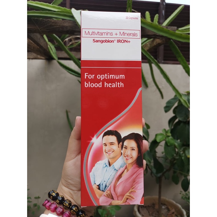Sangobion Iron + Multivitamins+Minerals Lazada PH