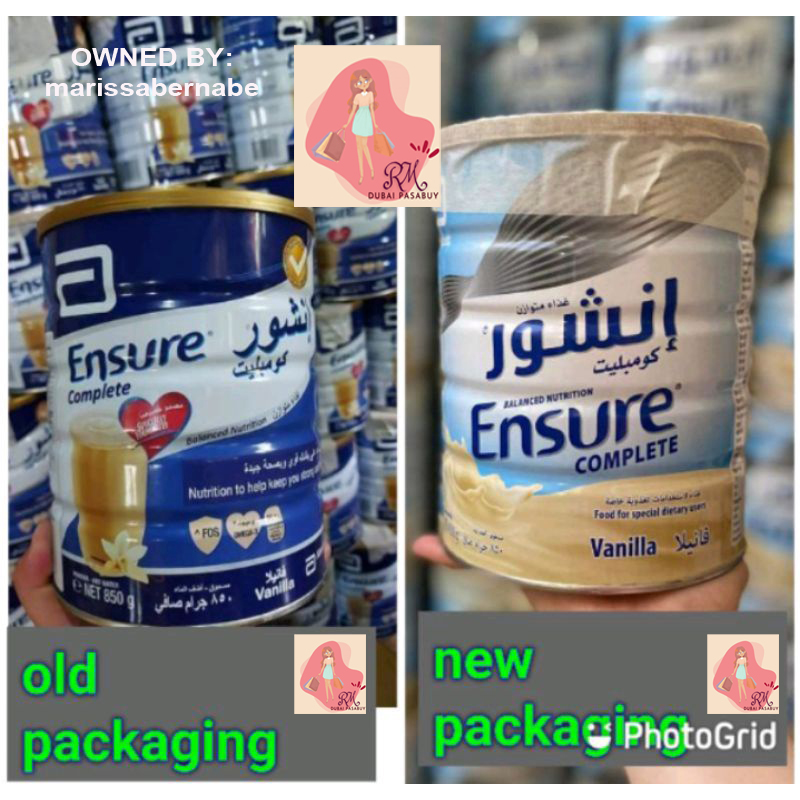 ENSURE COMPLETE 850GRAMS Lazada PH