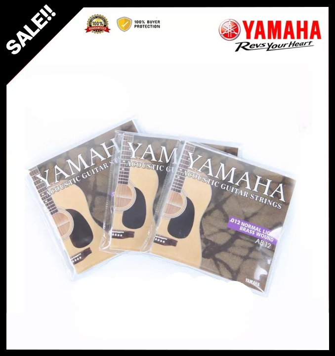 Yamaha Acoustic Guitar Strings Pro Level NanoCoated 85/15 Bronze 0.12
