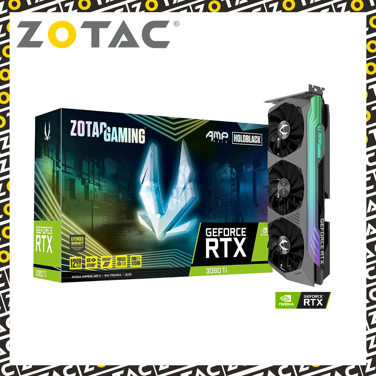 Zotac Geforce Rtx 3080 Amp Holo Zotac Gaming Geforce Rtx 3080 Amp