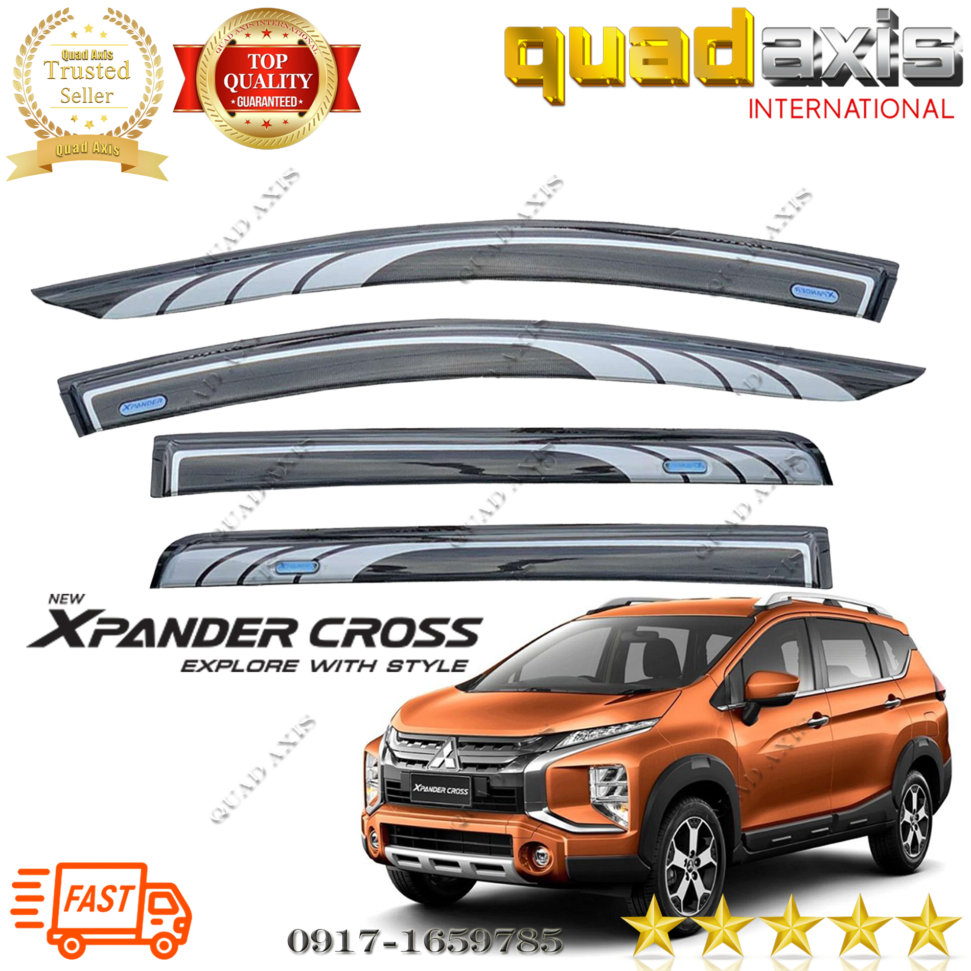 XPANDER CROSS RAIN SUN VISOR AEROMAX 2 TONE 20182021 Lazada PH