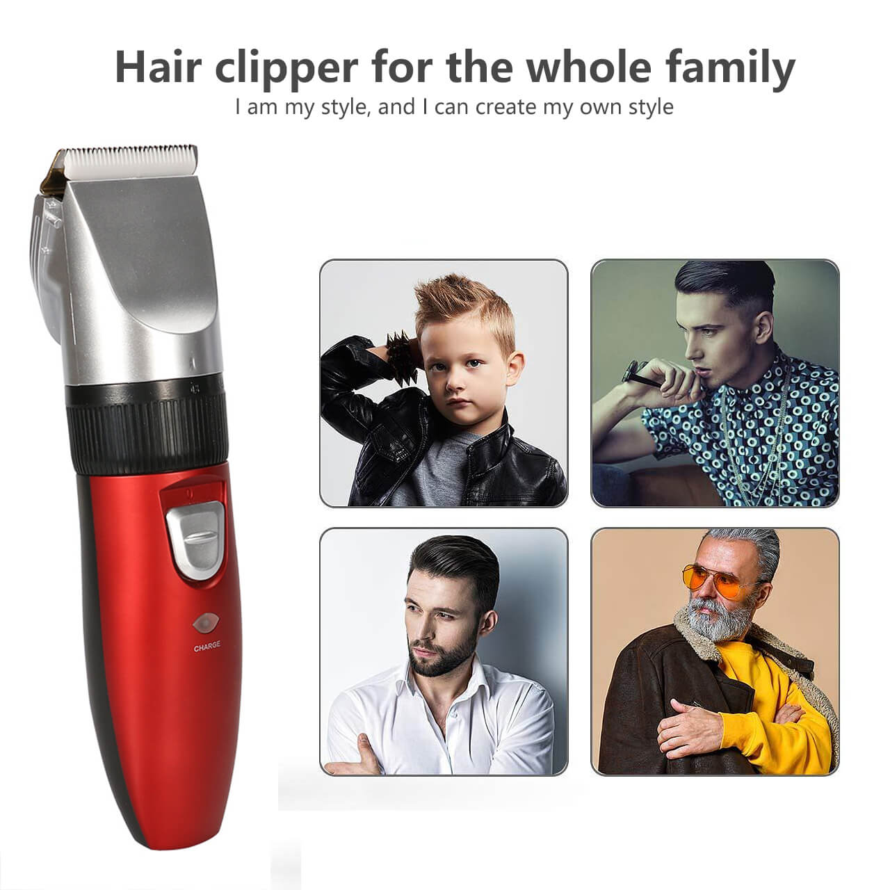 beard trimmer with adjustable blade