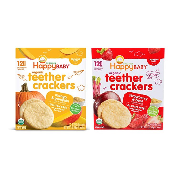 Happy Baby Organic Gentle Teethers Crackers Lazada PH