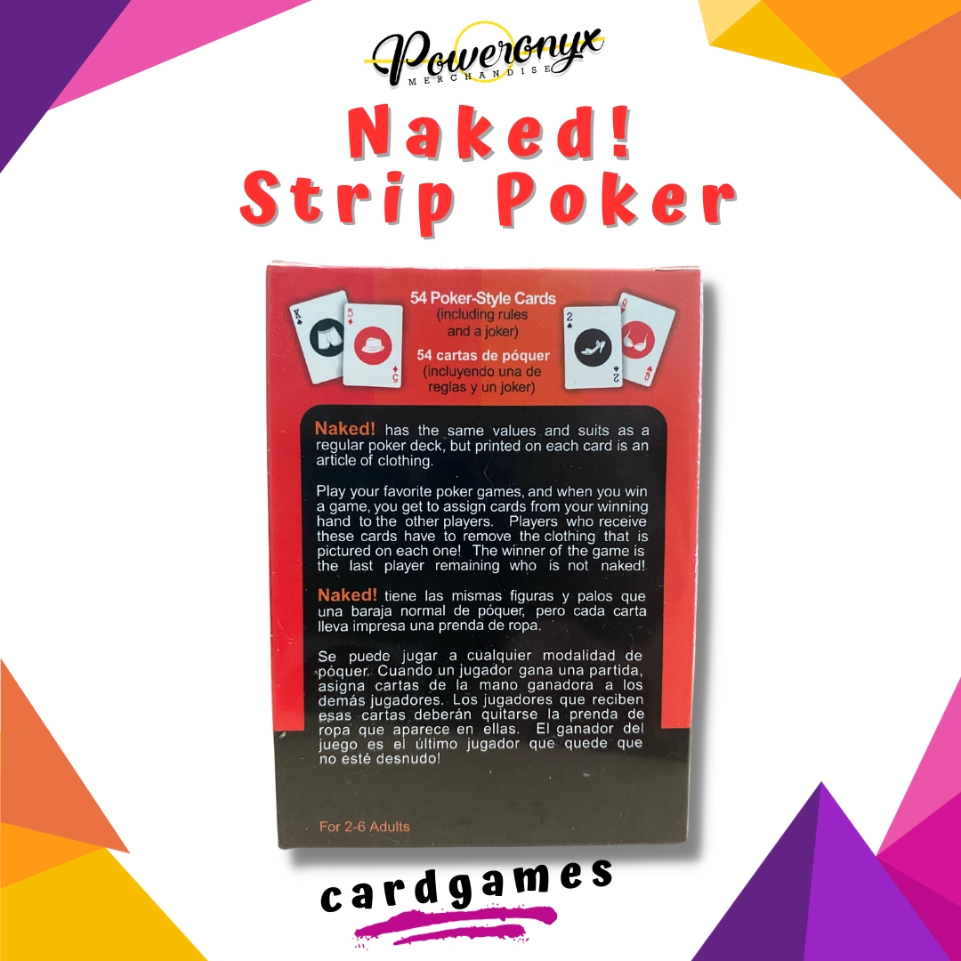 🇵🇭 Naked Strip Poker Cards 🇵🇭 | Lazada PH