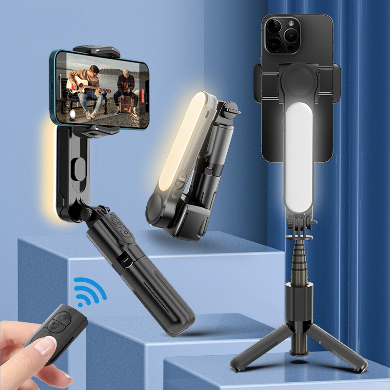 L09 Wireless Bluetooth Selfie Stick With LED Light Tripod Telescopic