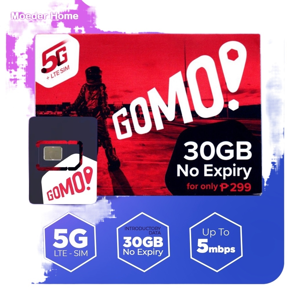 COD Sim Card expiration 25GB Mobile Data Lazada PH