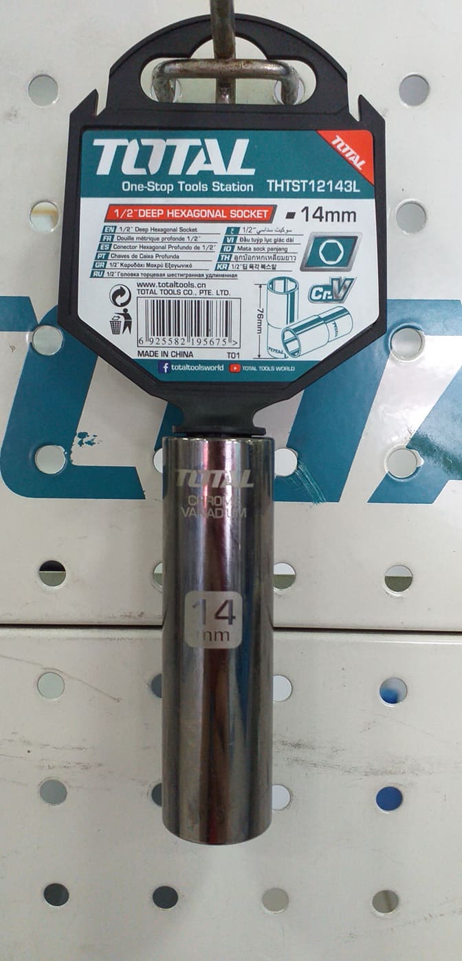Đầu tiếp lục giác (120/T) Total THTST12143L