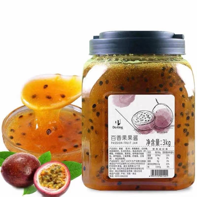 Doking Strawberry Jam Mango Blueberry Passion Fruit Jam 3kg for milk