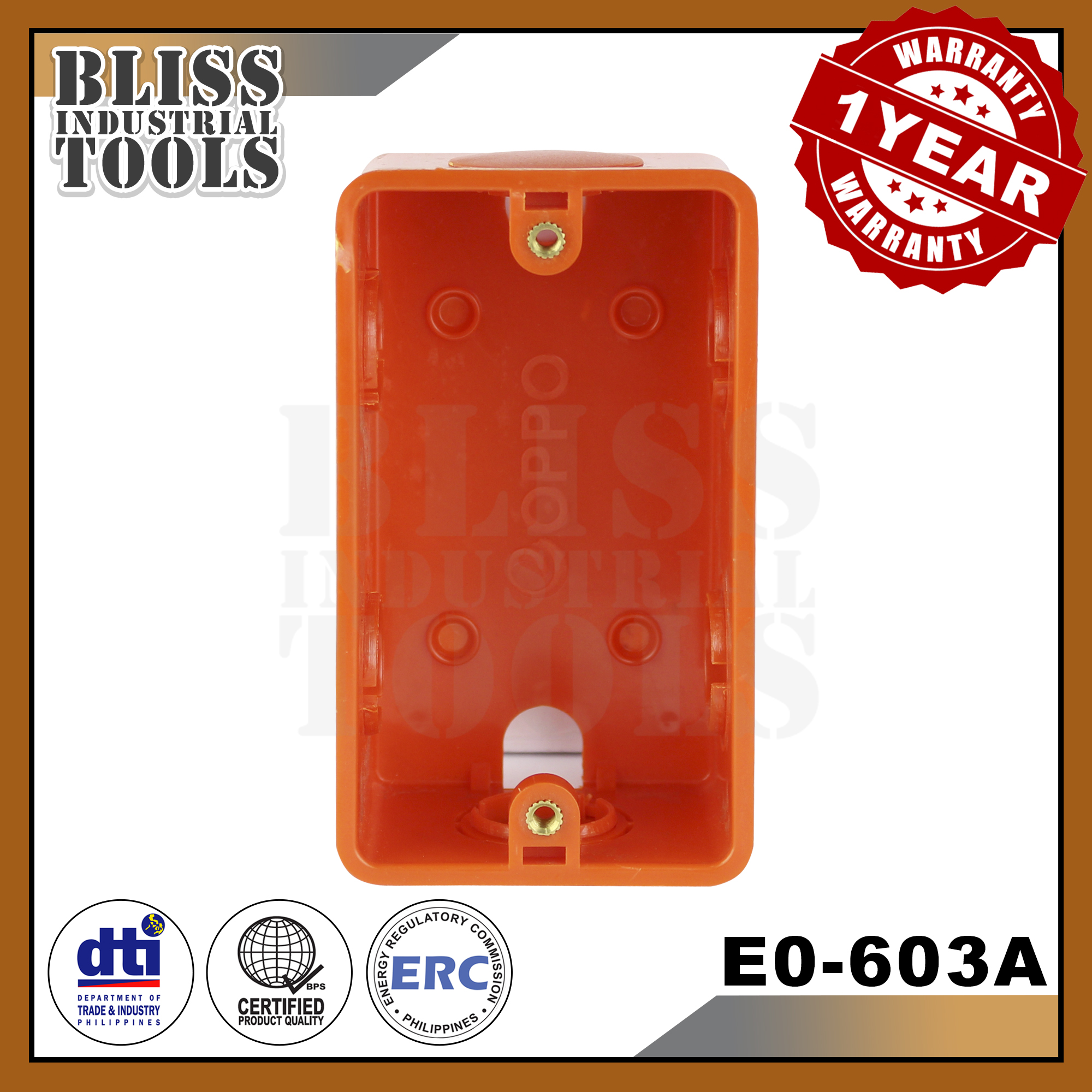 B.I.T. WUT-002 10pcs 2.5x4 inch PVC Utility Box for Electrical